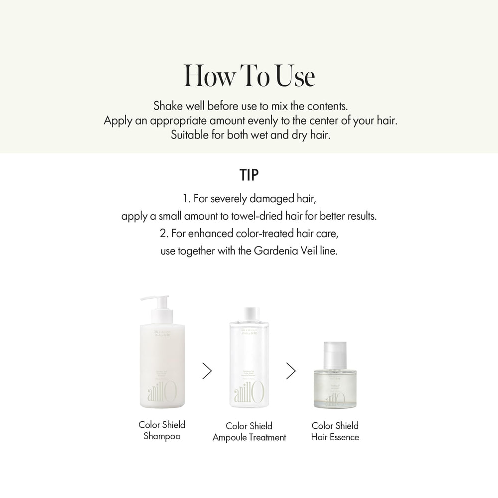 ANILLO Gardenia Veil floral scent ambiance during styling