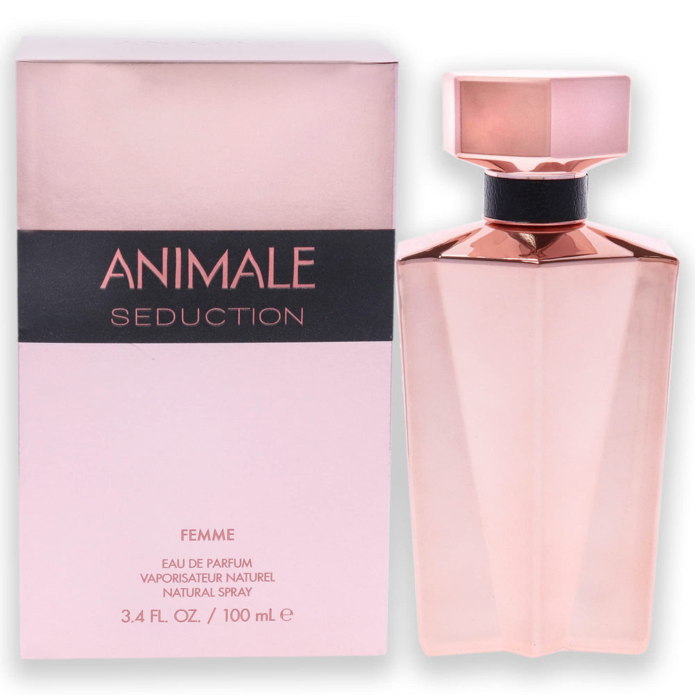 Animale Seduction Femme EDP bottle on display, ideal for daily wear.
