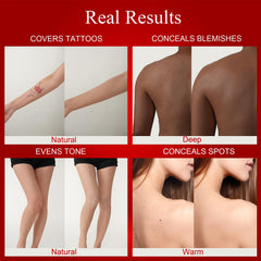 ANJOROUSA Body Coverage Perfector color match shades ensure seamless skin blending.