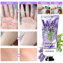 ANKOOY fast-absorbing-lotion shows non-greasy texture for quick daily hydration.