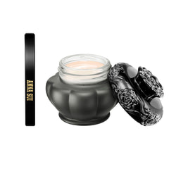 ANNA SUI Gel Foundation Base bottle closeup showing deep hydration from 90% beauty essence