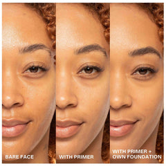 ANNA SUI Gel Foundation Primer packaging set highlights minimalist, phthalate-free formula