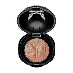 ANNA SUI Shiny Eye Color 701 close-up swatch shows radiant sparkle and color payoff.