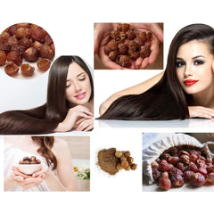AnNafi Reetha shampoo bottle for gentle cleansing and natural shine.