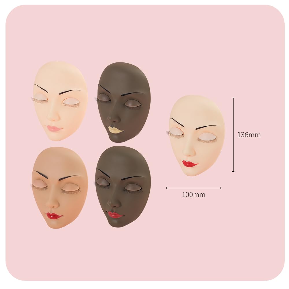 ANNAFRIS white head with red lips for visual reference.