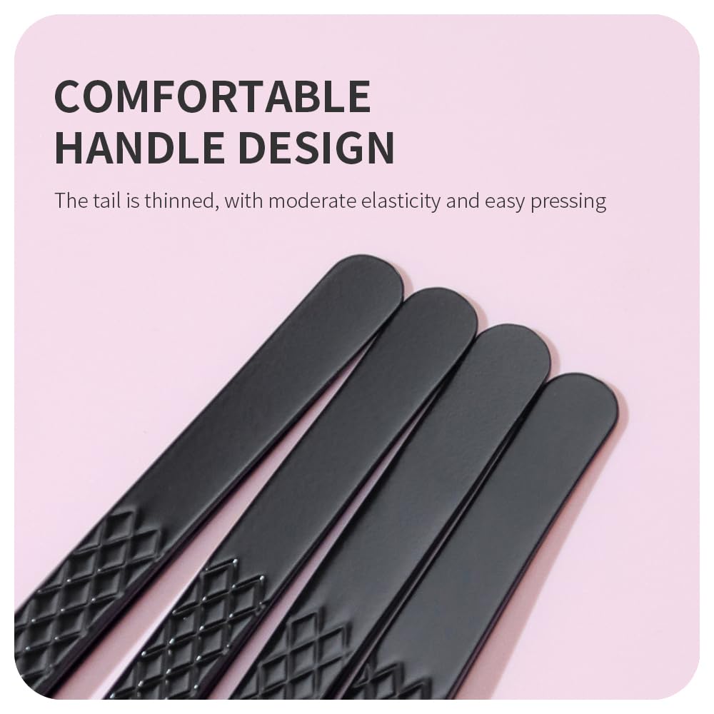 ANNAFRIS Lash Tweezers anti-slip grip ensures steady lash work.