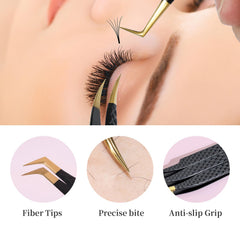 ANNAFRIS Lash Tweezers for flawless application and accurate lash placement.