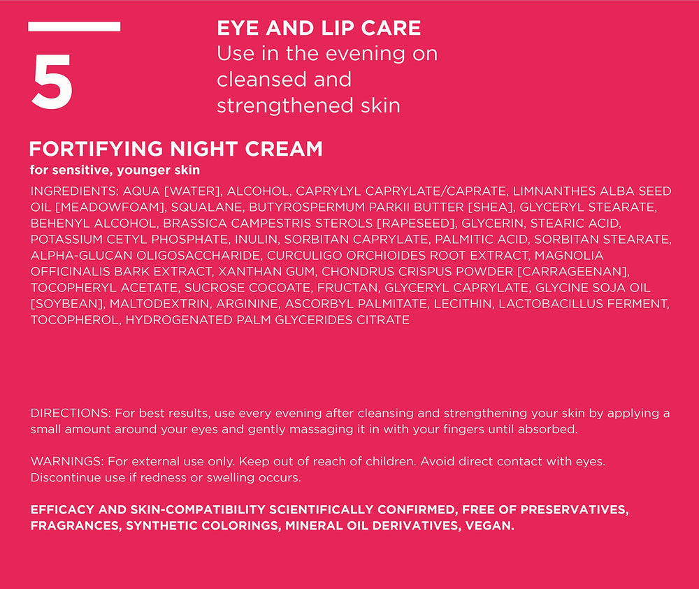 ANNEMARIE BÖRLIND ZZ SENSITIVE Eye Cream applied around the eyes for smooth, relaxed skin.