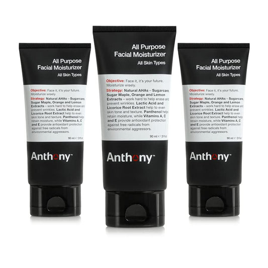 Anthony all-purpose moisturizer bottle pump delivers quick daily hydration for dry skin.
