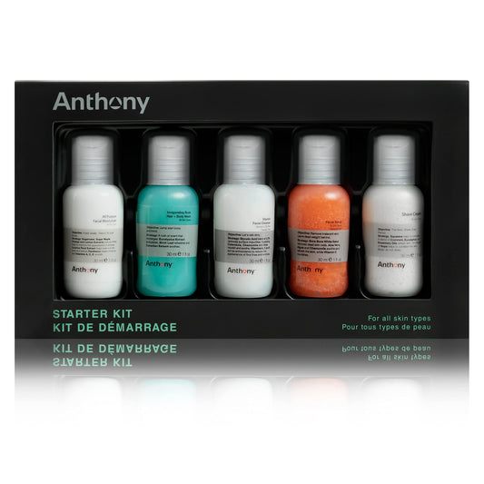 Anthony Starter Kit Glycolic Cleanser: gentle exfoliation for smoother skin