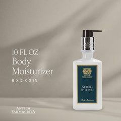 Antica Farmacista Body Moisturizer silky texture for subtle daily fragrance.
