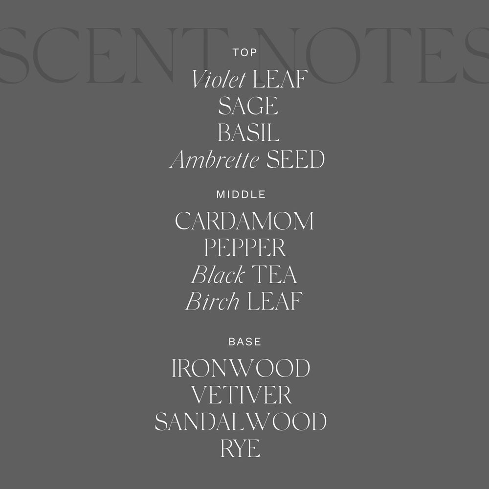 Antica Farmacista cardamom and black pepper blend with warm spice notes