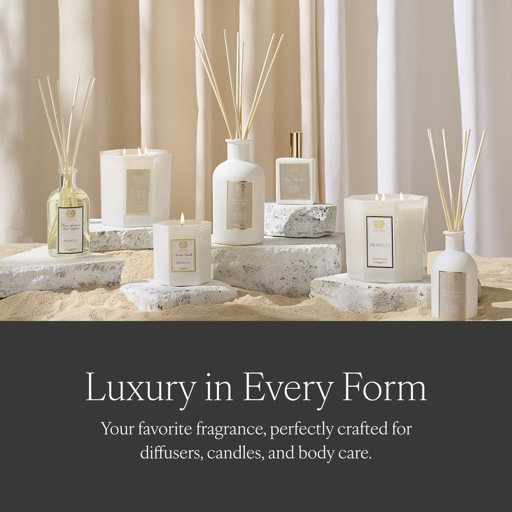 Antica Farmacista cask scent evokes warm evenings by the fire.