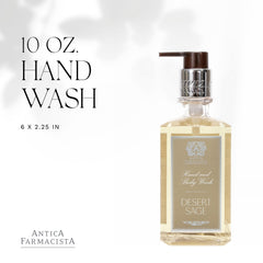 Antica Farmacista Desert Sage pump close-up highlighting rich lather