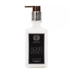Antica Farmacista Liquid Velvet bottle pour showing silky hydration