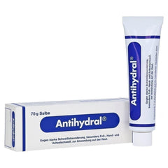 Antihydral Creme 70 g bottle for effective perspiration control on skin