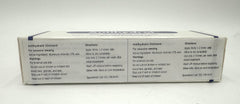 Close-up of cream application showing quick-drying texture for hands and feet