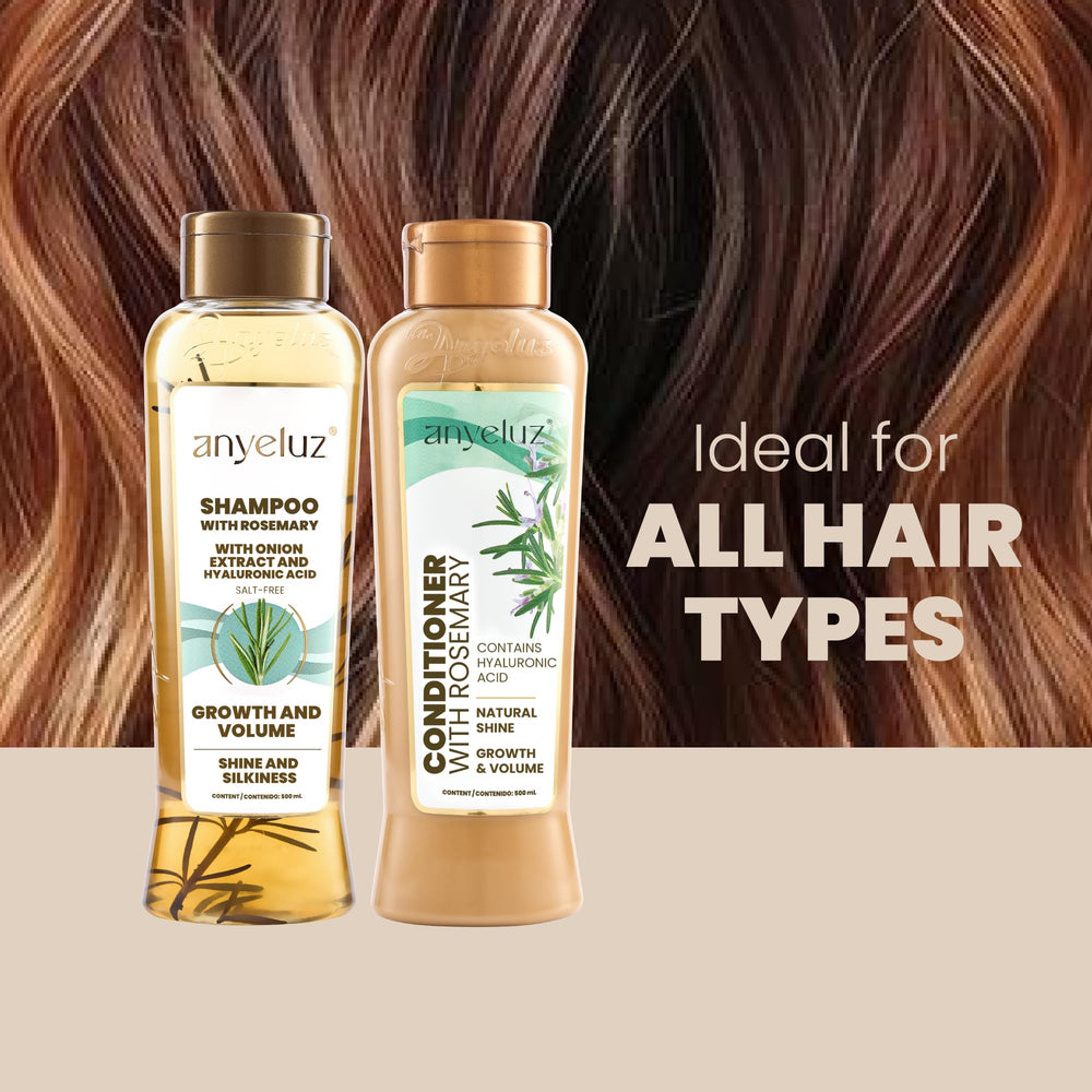 ANYELUZ hyaluronic acid visual highlights lightweight hydration for hair.