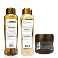 ANYELUZ Natural extracts collage conveys multi botanical nourishment for hair