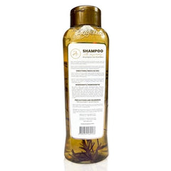 Creamy lather from Anyeluz Rosemary Shampoo delivering gentle cleansing and shine