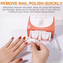 ANYINS 200-piece value pack offers salon-grade polish removal at home