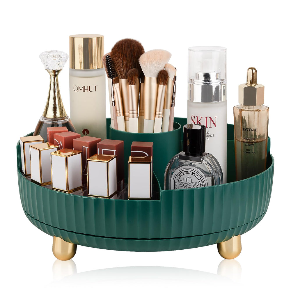 Anyoifax makeup organizer with 360 rotate for easy access to cosmetics