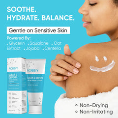 Aobbiy butt area closeup showing smoother skin with regular use.