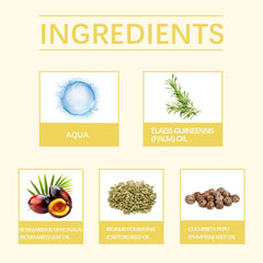 AOFEETINE Batana Oil on a hair-care routine scene for leave-in use