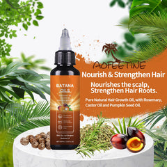 AOFEETINE Batana Oil rosemary-infused close-up with herbal scent