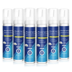 AOOLCF 5% Minoxidil Foam cap for easy scalp dosing and targeted application