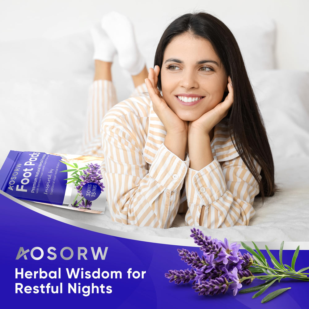 AOSORW ready-to-use foot pads simplify nightly routines with ease