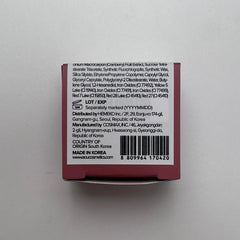 AOU Glowy Tint Balm being applied to lips for instant tint