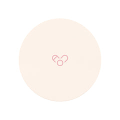 AOU GLOWY TINT BALM lip swatch with subtle color and moisture