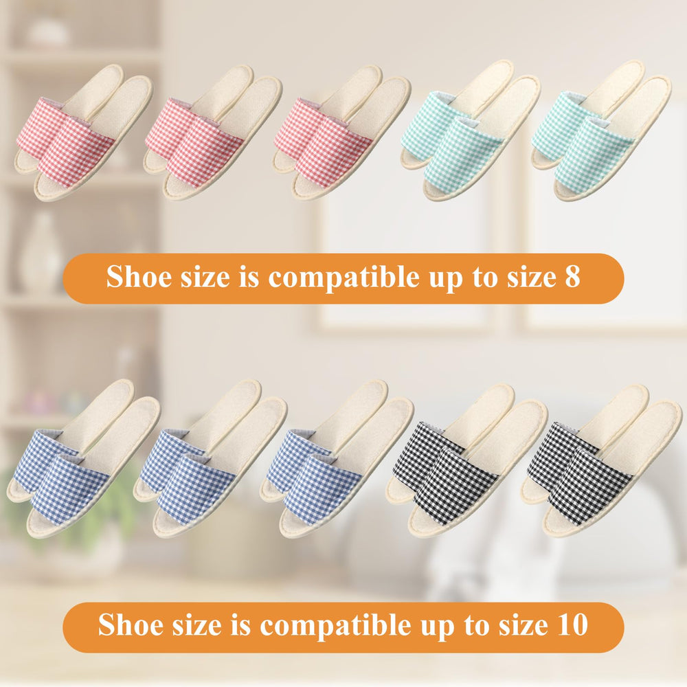 AOZUO individually packaged slippers ideal for travel and hygiene.
