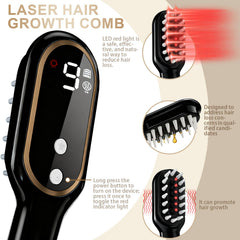 Apbier Laser Hair Growth Comb handheld design, one-button operation for easy sessions