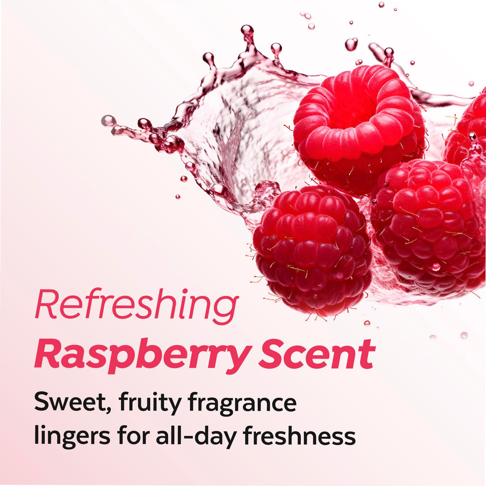 A'PIEU Raspberry Vinegar set on bathroom shelf for routine clarity