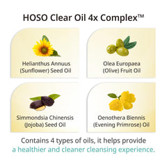 Makeup removal close-up with cleansing oil lathering