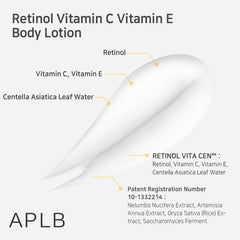 APLB hands applying lotion for daily body hydration routine.