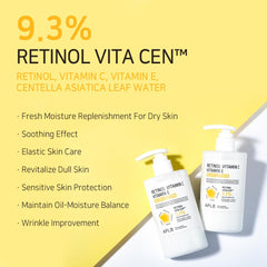APLB creamy lotion texture demonstrates smooth, non-greasy glide.