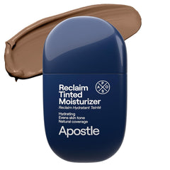 APOSTLE Reclaim tinted moisturizer bottle front for natural hydration
