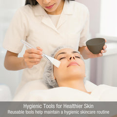 APPEARUS soft brush for even mask application on skin
