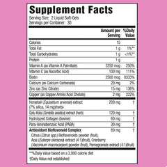Applied Nutrition Longer Stronger Hair & Nails soft-gels closeup for easy daily intake