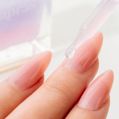 APRÉS Light & Shadow ingredients highlighting turmeric, almond and jojoba oils for cuticle care.