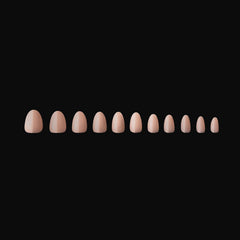 APRES Neutrals Gel-X Emma 11 sizes including 00 for precise fit.