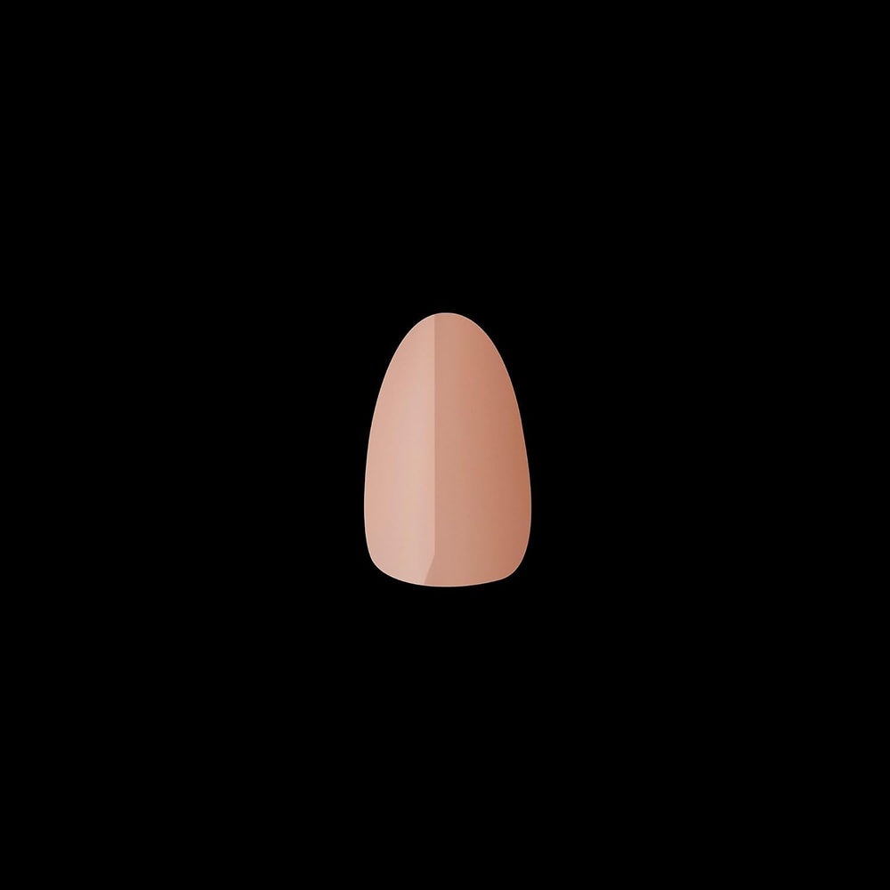 APRES Neutrals Gel-X Emma flat-surface tips for clean foundations.