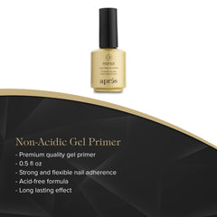 APRÉS Non-Acidic Gel Primer provides safe prep and tacky surface for durable Gel-X extensions