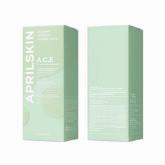 APRILSKIN A.C.E Serum dermatologist-tested, low irritation formula.
