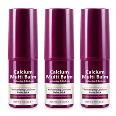 APUUFYQC Calcium Multi Balm Stick 3Pack packaging close-up highlighting on-the-go care.