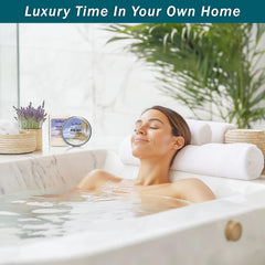 Aqua Elegante spa basket shower puff fluffy lather helper