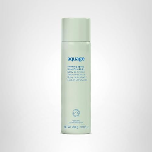 AQUAGE Finishing Spray 10 oz packaging on display for home use